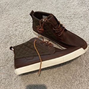 POLO Ralph Lauren TOMAS Brown Leather Boots - Size 12